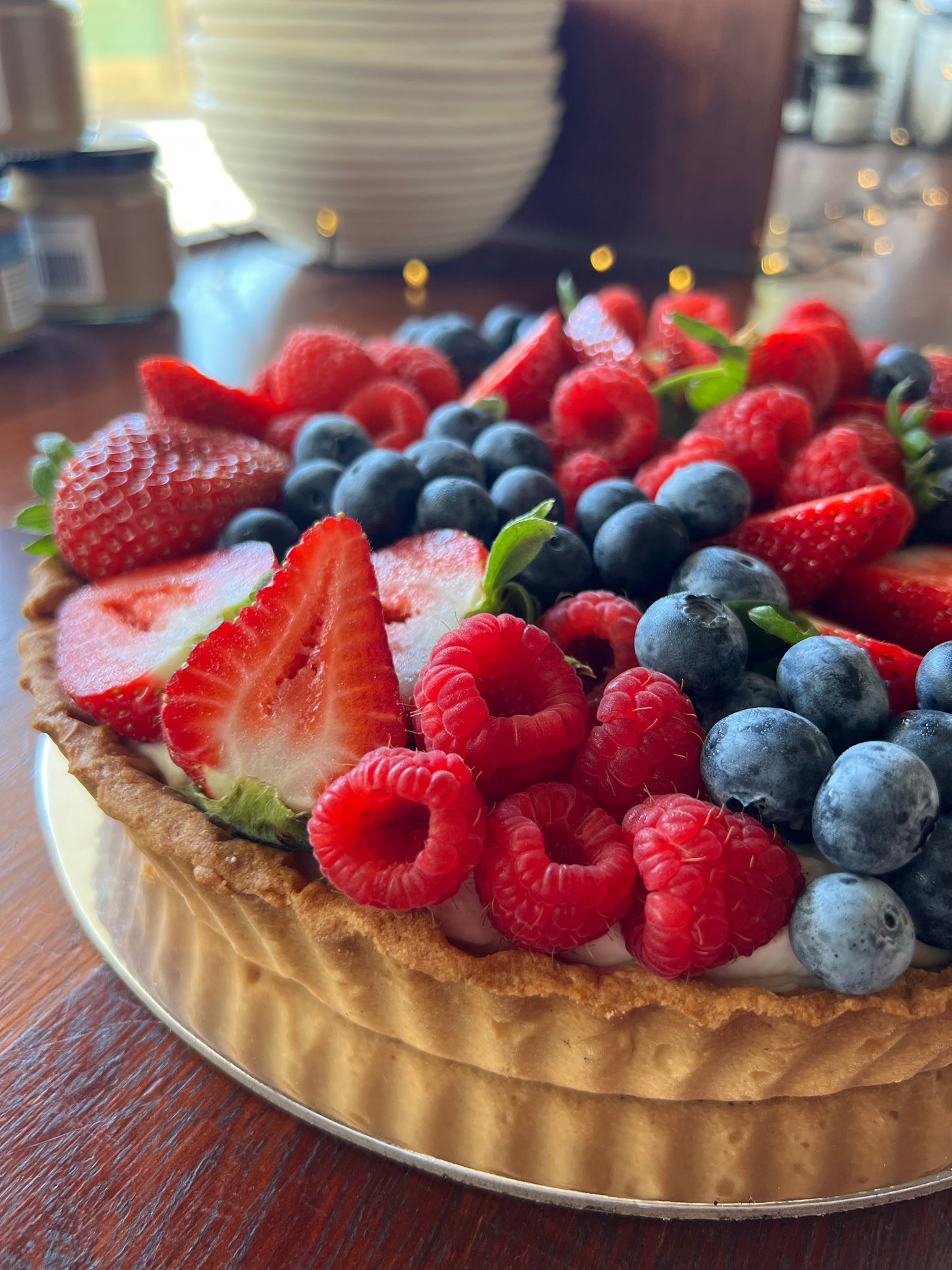 Seasonal Berry Tart