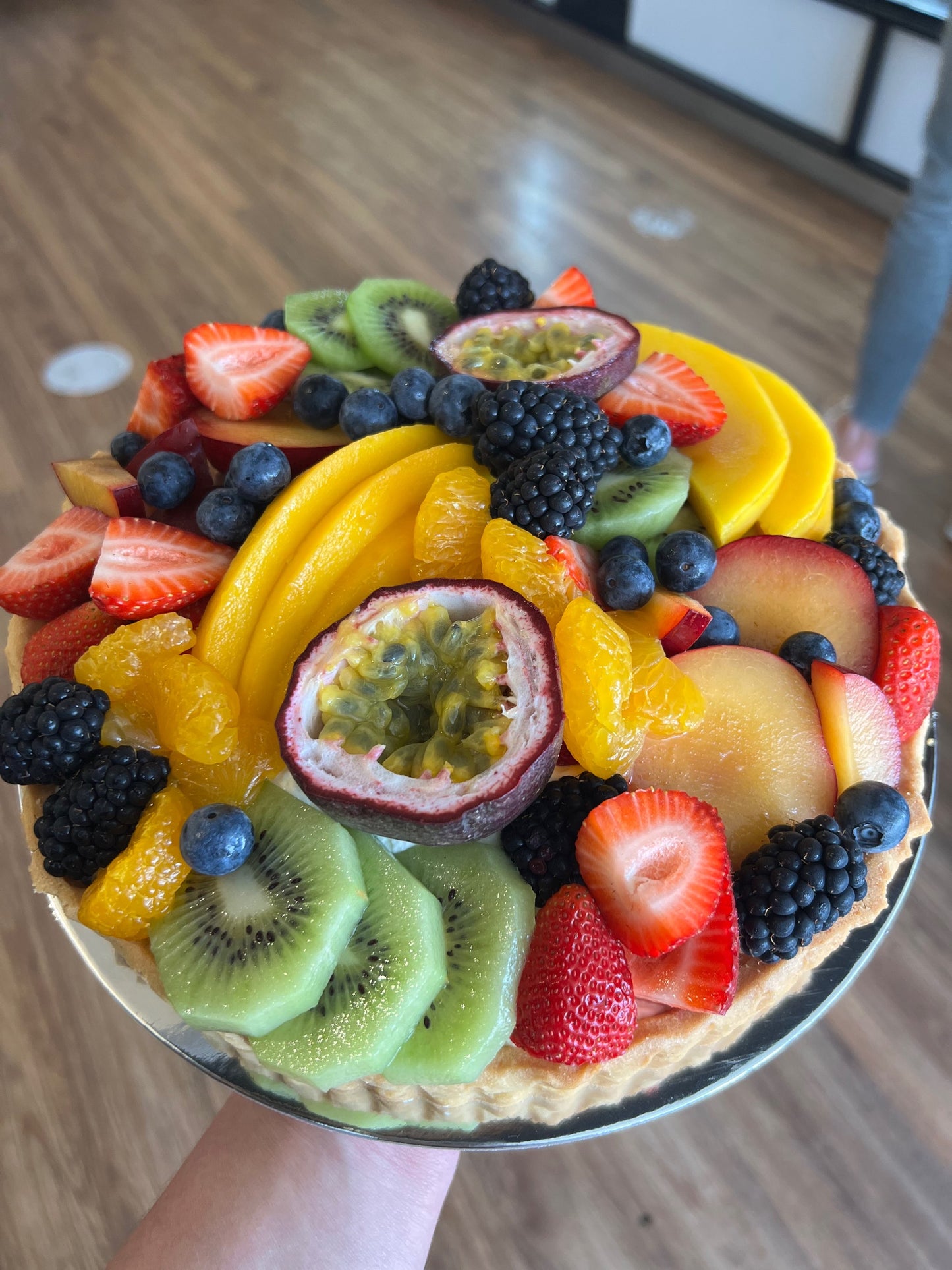 Seasonal fruit Tart