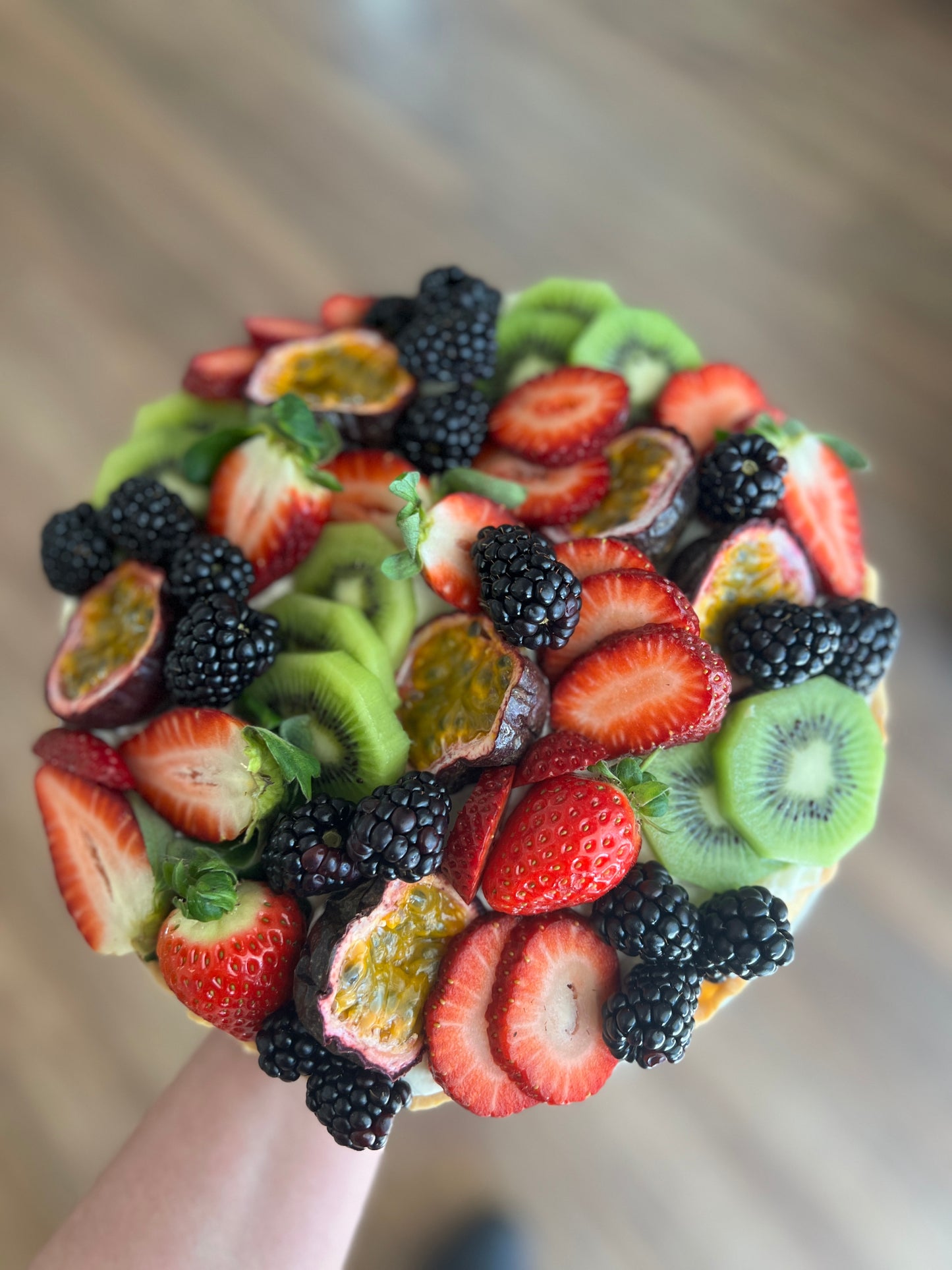 Seasonal fruit Tart