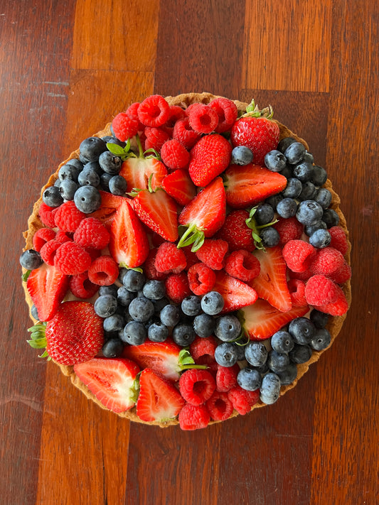 Seasonal Berry Tart