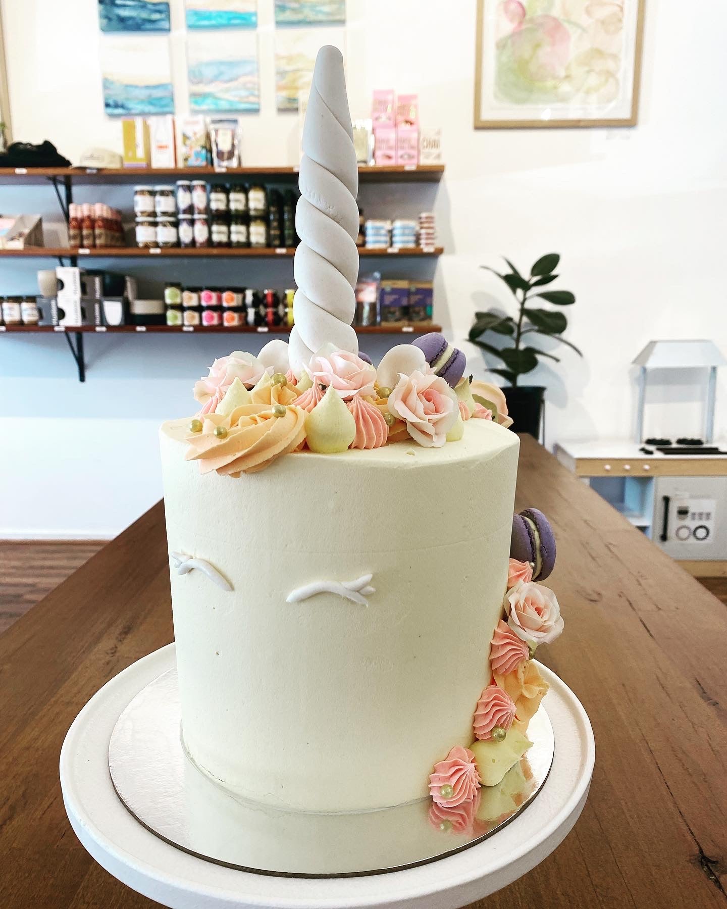 Pastel Unicorn Cake